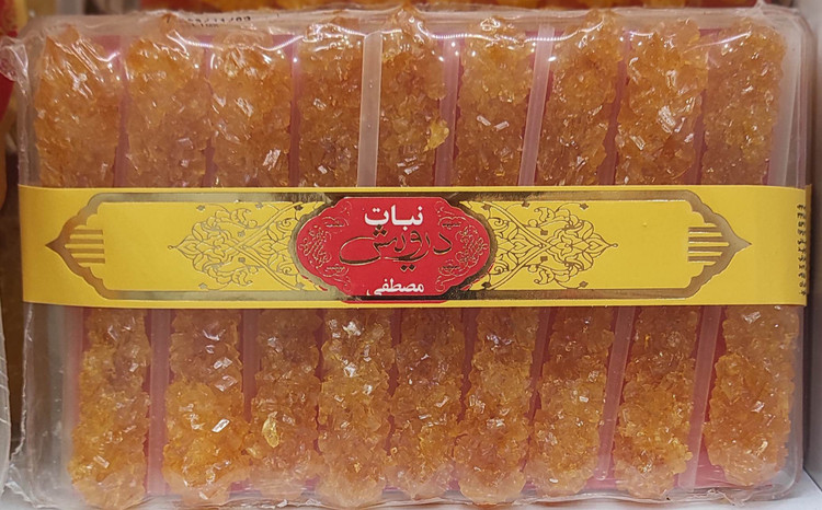 دیس نیدار متوسط ۱۸ عددی زعفرانی اعلا نبات سنتی