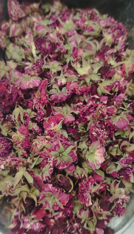 غنچه گل سرخ کپکی خشک معطر دمنوش